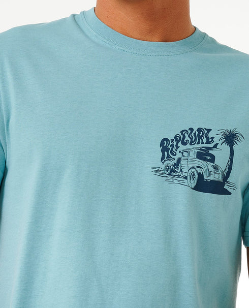 Fortsätt åka med kortärmad t-shirt